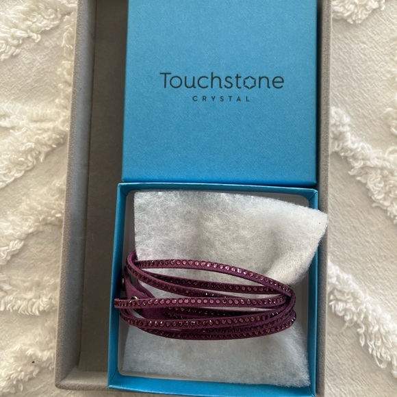 Swarovski Touchstone Wrap-Star Bracelet Amethyst - Picture 6 of 6